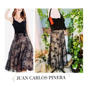 NWT Juan Carlos Cinderella Classic Lace Velvet